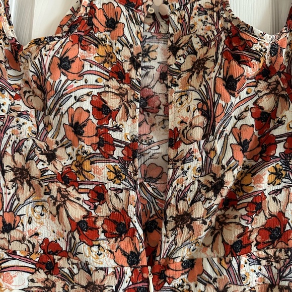 CHELSEA & VIOLET | JANUARY
Cold Shoulder Floral Print A-Line Mini Dress - Picture 7 of 8